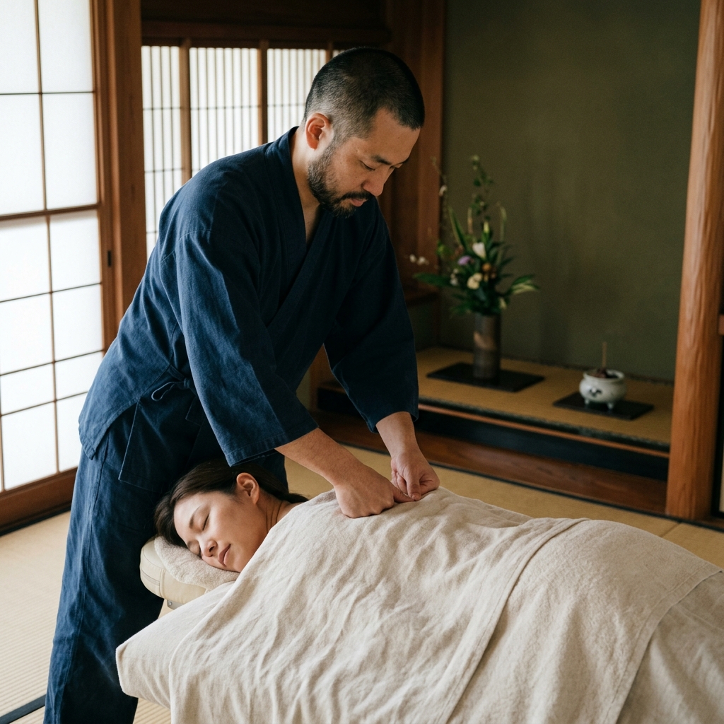 Mersin Evde Shiatsu Masajı (Japon Akupres)